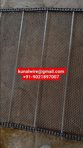 Wire mesh assembled with rods and chains made in SS304 with chain in high quality MS ( Alloy steel)
