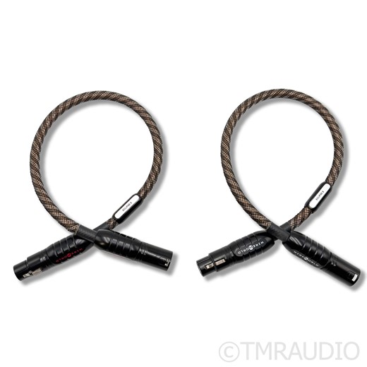 WireWorld Eclipse 8 XLR Cables; 0.5m Pair Balanced Interconnects