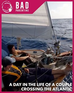 110K views · 43 reactions | This couple takes you into a day-in-the-life of what it's like living on the ocean 勞 勞 Credit: Sailing Kittiwake | Bad Parenting Moments | Facebook