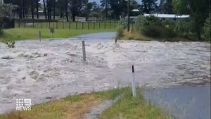 Storms in Lithgow trigger flash flooding