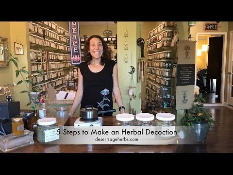 5 Steps to Make an Herbal Decoction with Desert Sage Herbs