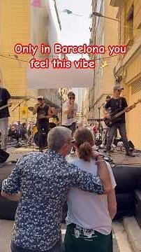 Roy Orbison (Cover). Rock and roll never dies! Barcelona streets