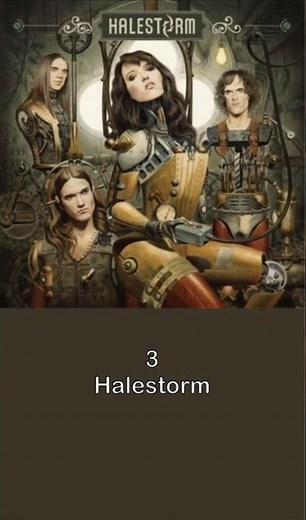 Top 5 Most Streamed Halestorm Albums