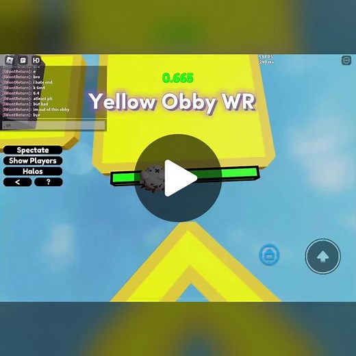 Insane Yellow Obby WR in Era’s Time Trial! @Illuminize #fyp #foryou #viral #blowthisup #robloxfyp #roblox #obby #robloxobby #robloxspeedrun #timetrialroblox #erastimetrial