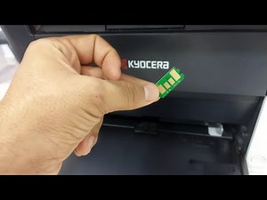 الحل النهائي لمشكل حبر طابعة kyocera لا يعمل