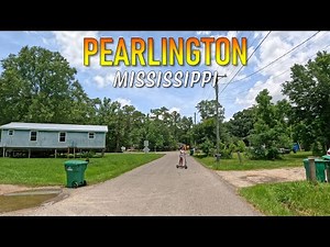 Pearlington Mississippi Driving Through