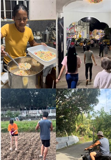 Christmas Salad Preparation and Family Traditions