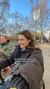 my wheelchair attachment BROKE in the middle of london 🥲😭 this is a snippet of my new youtube video which is a big vlog of me & @the_disabled_designer_ in london zooming through the streets & doing LOTS of wheelchair maintenance 😂♿️ it’s up now if you want to see the rest of the day!!! 🫶🏻 #disabled #wheelchair #wheelchairuser #disabledcommunity #accessibility #disabledtravel #wheelchairlife #fail | Zara Beth