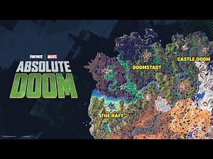 Fortnite Season 4 Map | Absolute Doom : All New POIs & Landmarks