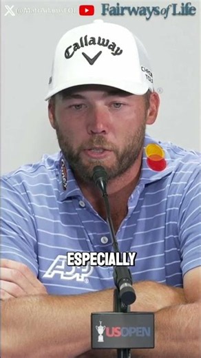 Sam Burns Reflects on Oakmont Performance #shorts