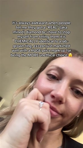 Oh boy 😅💍 #labgrowndiamonds #diamondrings #engagementrings #lajoyajewelry #proposalring