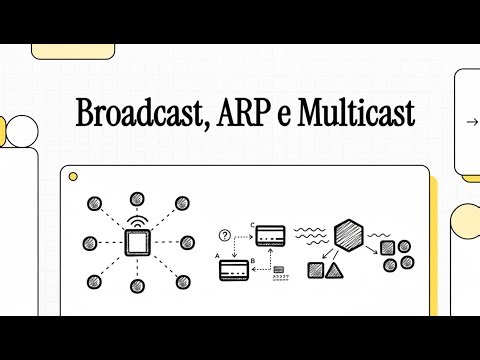 Broadcast, ARP e Multicast: a base que todo profissional precisa entender
