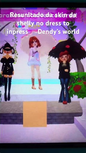 Skin da shelly no dress to inpress 🤎🤎🤎