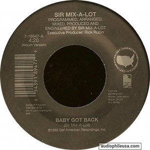 Sir Mix-A-Lot Baby Got Back / Cake Boy