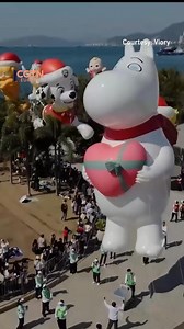 6.3K views · 132 reactions | Nearly 20 giant helium balloons filled...