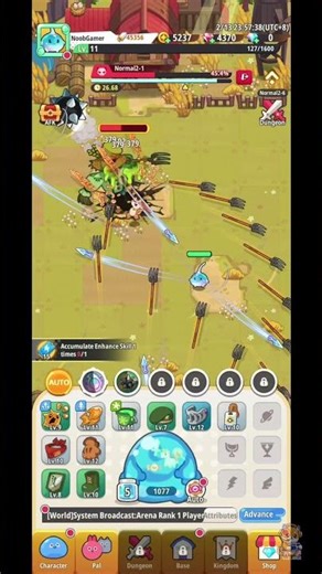 Pew Pew Slime - Idle RPG: 2-1