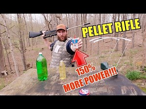 150% MORE POWER!!! DIESELING A PELLET RIFLE