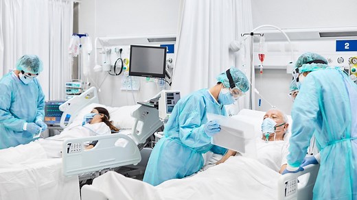 Covid: What happens in a hospital intensive care unit?