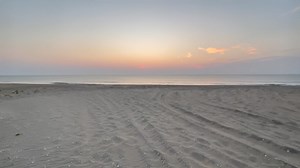 8.6K views · 772 reactions | Good Morning from OBX Sunrise July 16, 2024 80 degrees humidity 92% Coquina Beach across from Bodie Island Lighthouse | OBX Sunrise | Facebook