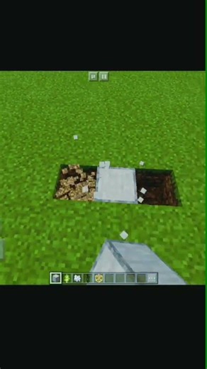 Minecraft easy tree farm #shorts