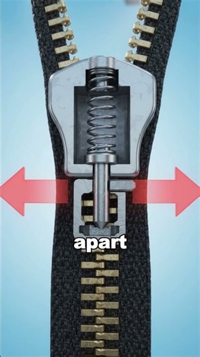 How A Zipper Locks In Place? 🤐