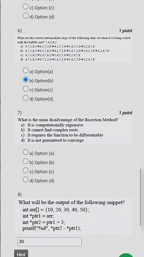 NPTEL Assignment | Problem Solving through programming in C | week 10 | quiz
