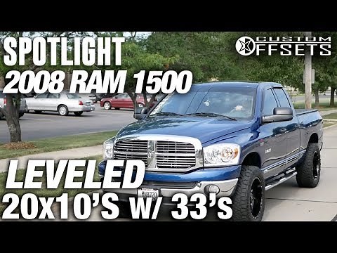 Spotlight - 2008 Dodge Ram 1500, Leveled, 20x10s and 33s
