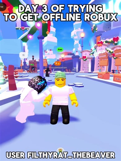 Day 3 of trying to get Robux offline #plsdonate #robux #roblox #shorts