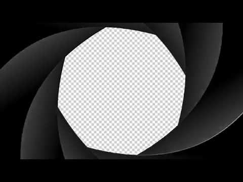 Camera shutter transition free After Effects template