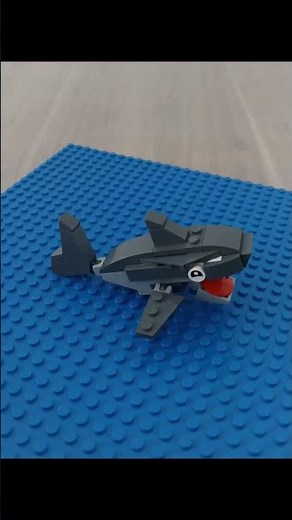 Lego Shark Tutorial #lego #shark #joker #tutorial #shorts
