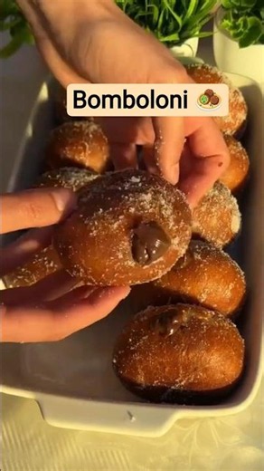 🤤 Best Bomboloni Recipe| How To Make Bomboloni At Home #trending #bomboloni #viral #recipe #shorts
