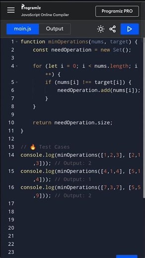 How to Minimize Operations in Array Transformation | Step-by-Step JS Solution