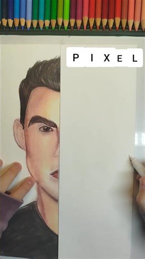I can't believe I gave my #cr7 drawing a ✨GLOW UP✨! Mistake or Masterpice? #blockblast