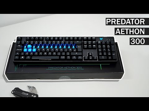 Are They Really World’s Best Switches? Unboxing Predator Aethon 300 Gaming Keyboard ‪@PredatorGaming‬