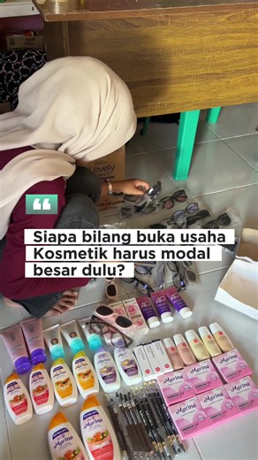 Paket Usaha Kosmetik 3 Pieces — Mulai Bisnis Kosmetik Modal Minim