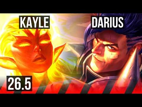 KAYLE vs DARIUS (TOP) | NA Master | 26.5