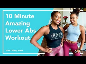 10 Min Amazing Lower Abs Workout with Milan and Tiffany Rothe