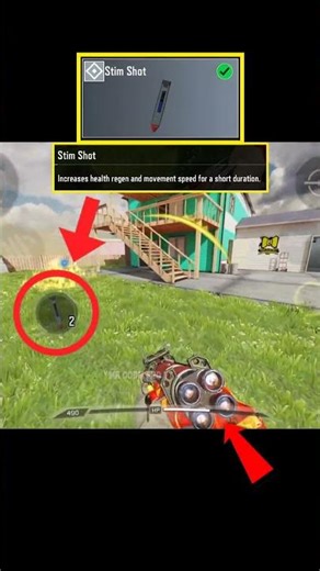 ✅ Stim Shot Tutorial in CODM BR 🔥💯 Codmobile Tips and Tricks #shorts #codmbr #codmiphone