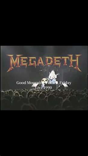 Megadeth Good Mourning/Black Friday Live 1990 — Full Solo Highlights