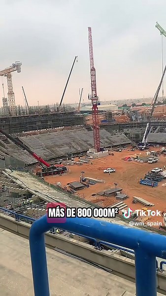 ¡Debido a la falta de tiempo un estadio de la Copa Mundial 2034 🏟️ en Arabia Saudita 🇸🇦 logró un récord mundial sin precedentes! 😧🏗️
