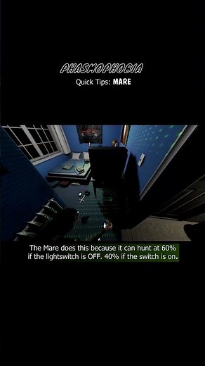 Phasmophobia - Quick Tips - Mare - Ghost Guide #paranormal #horror #ghosthunting #paranormalactivity