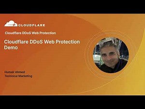 Cloudflare DDoS Web Protection Demo