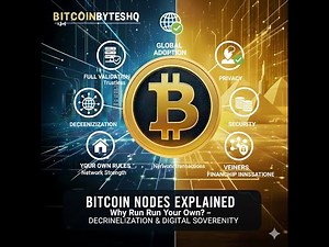 Bitcoin Nodes Explained: Why Run Your Own Node?