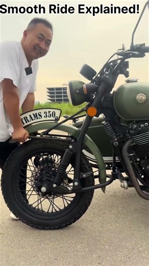 Motorcycle Rear Suspension Working Explained | Genius Shock Absorber Mechanism #shorts