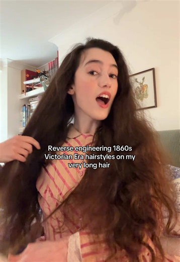 1860s Victorian Era Hairstyle Tutorial