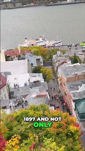 Quebec City Funicular: Amazing Views & Budget Friendly Ride! #shorts