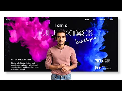 Creating a Professional Portfolio Website Using ReactJS Live with Free Deployement