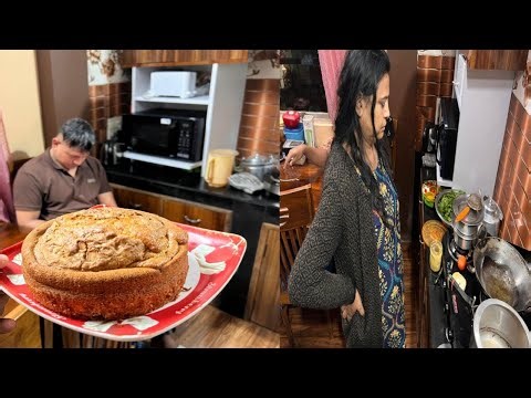 First Time,छोराले बनाएको केक अनि,Catherin Kitchen मा पाकयो गोरूको मासु र रायो साग ॥#kalimpongvlog