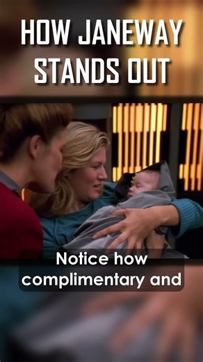 How Captain Janeway Stands Out #startrek #startrekvoyager