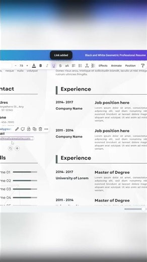 Canva: Create a Clickable Email Address for PDFs (Step-by-Step)